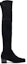 Order (W) Stuart Weitzman But Hitam Klasik Suede Bertumit Tinggi Atas Lutut. MIDLANDSUEDESTRBLACK