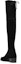 Purchase (W) Stuart Weitzman But Hitam Klasik Suede Bertumit Tinggi Atas Lutut. MIDLANDSUEDESTRBLACK