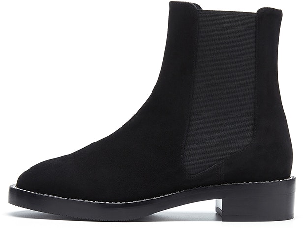 women-stuart-weitzman-cline-shine-chelsea-bootie-black-suede-sw-2501024-blk