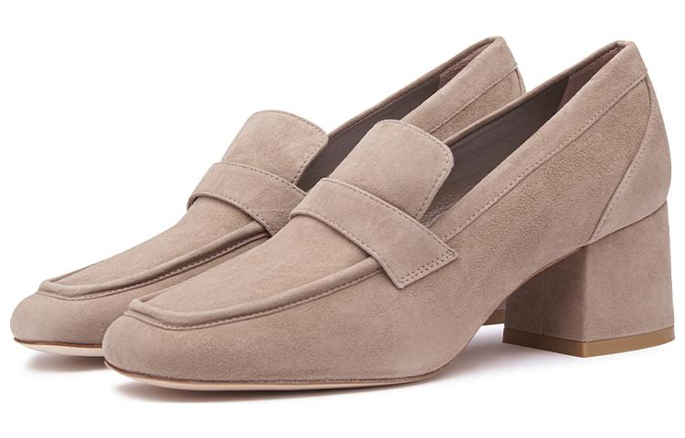 Shop (Women) Stuart Weitzman Comfort Fit Block Heel 'Truffle Brown' SW3504027