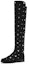 Lookbook (W) Stuart Weitzman Disney x 5050 'Hitam Kristal Over-The-Knee' SW2601021-BLK