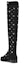 Shop (W) Stuart Weitzman Disney x 5050 'Hitam Kristal Over-The-Knee' SW2601021-BLK