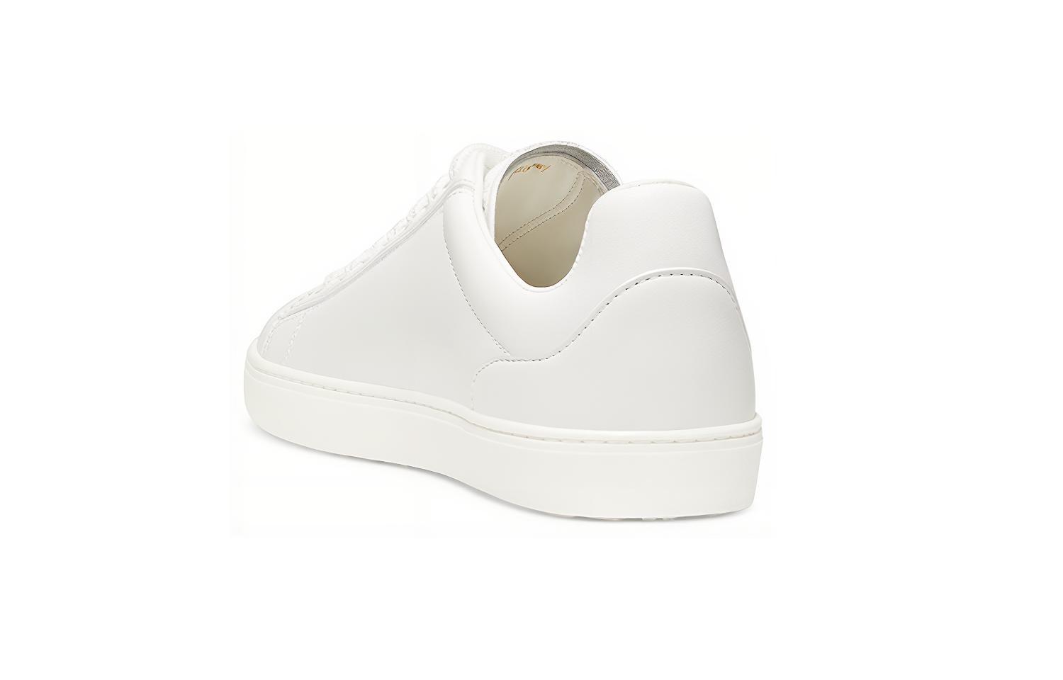 Shop (W) Stuart Weitzman Disney x Livvy Sneaker ''Wit Print Leer'' SW2606001-PNT