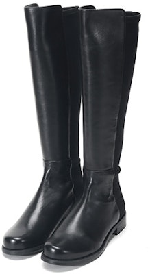 (Women) Stuart Weitzman Fabric and Leather High Boots 'Black' HALFNHALFNAPSTRGABRDNEBLACK Lookbook (Women) Stuart Weitzman Fabric and Leather High Boots 'Black' HALFNHALFNAPSTRGABRDNEBLACK