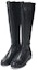 Lookbook (W) Stuart Weitzman But Tinggi Fabric dan Kulit 'Hitam' HALFNHALFNAPSTRGABRDNEBLACK