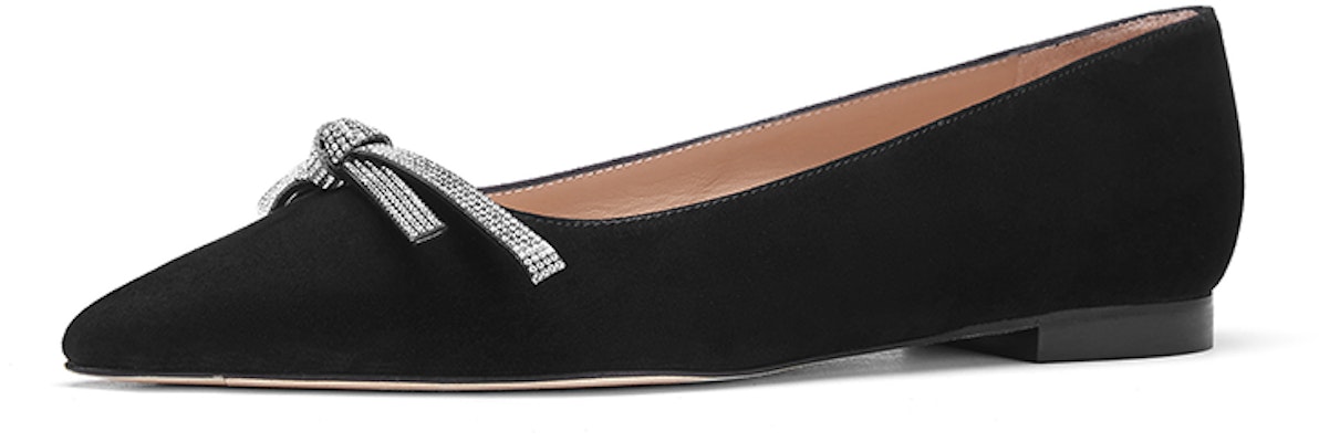 (Women) Stuart Weitzman Flat 'Black Pointed Toe Slip-On' SW2502001-BLK Lookbook (Women) Stuart Weitzman Flat 'Black Pointed Toe Slip-On' SW2502001-BLK