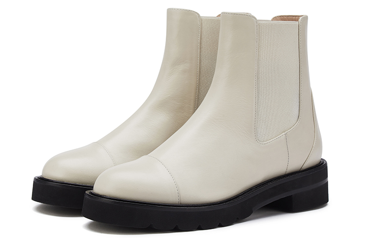 (W) Stuart Weitzman Frankie Lift Bootie 'Oat White' 圖 4