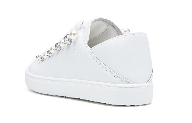 (W) Stuart Weitzman Goldie Glam Convertible Sneaker 'White Fashion' 圖 4
