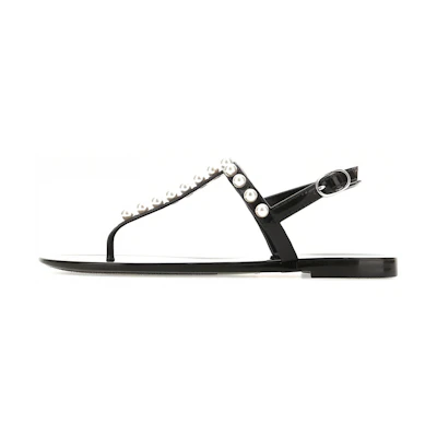 (W) Stuart Weitzman Goldie Jelly 'Black'
