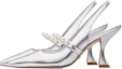 Lookbook (W) Stuart Weitzman Goldie Xcurve 85 'Pearl Mary Jane' Emas SW3504004-SIL