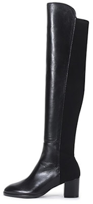 (W) Stuart Weitzman But Hitam Tinggi 'Kain Kulit' HARPER60BLK Buy (W) Stuart Weitzman But Hitam Tinggi 'Kain Kulit' HARPER60BLK