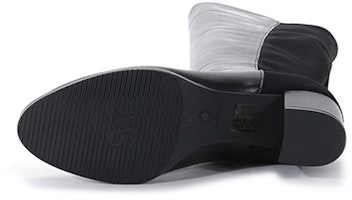 (W) Stuart Weitzman Sepatu Boot Tinggi 'Kulit Hitam' HARPER60BLK Details for (W) Stuart Weitzman Sepatu Boot Tinggi 'Kulit Hitam' HARPER60BLK