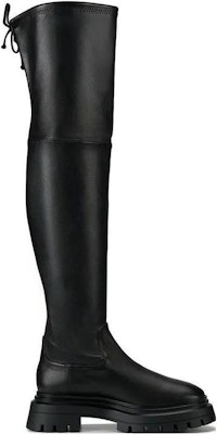 Stuart Weitzman/SW 皮革 百搭簡約 高筒靴 4cm 女款 黑色 Order Stuart Weitzman/SW 皮革 百搭簡約 高筒靴 4cm 女款 黑色