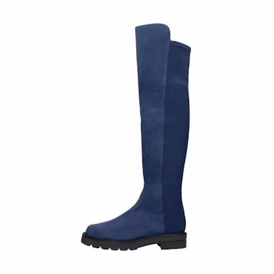 (W) Stuart Weitzman High Boot 'Indigo CMFT'