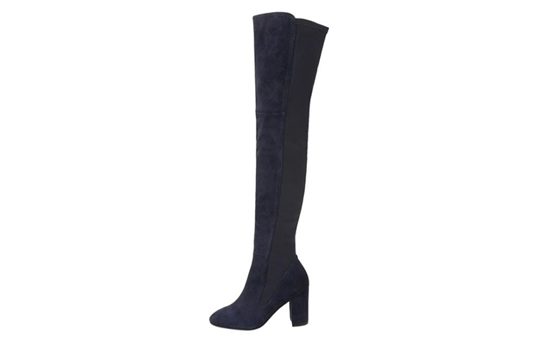 (W) Stuart Weitzman High Boot 'Midnight Blue'