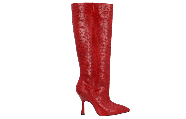 (W) Stuart Weitzman High Boot 'Red Crocodile Print' 圖 2