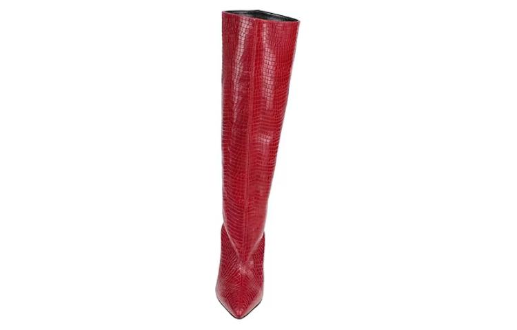 (W) Stuart Weitzman High Boot 'Red Crocodile Print' 圖 4