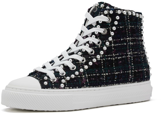 (Women) Stuart Weitzman High-Top Lace-Up 'Fashion Plaid Black' SW1506015-BLK Lookbook (Women) Stuart Weitzman High-Top Lace-Up 'Fashion Plaid Black' SW1506015-BLK
