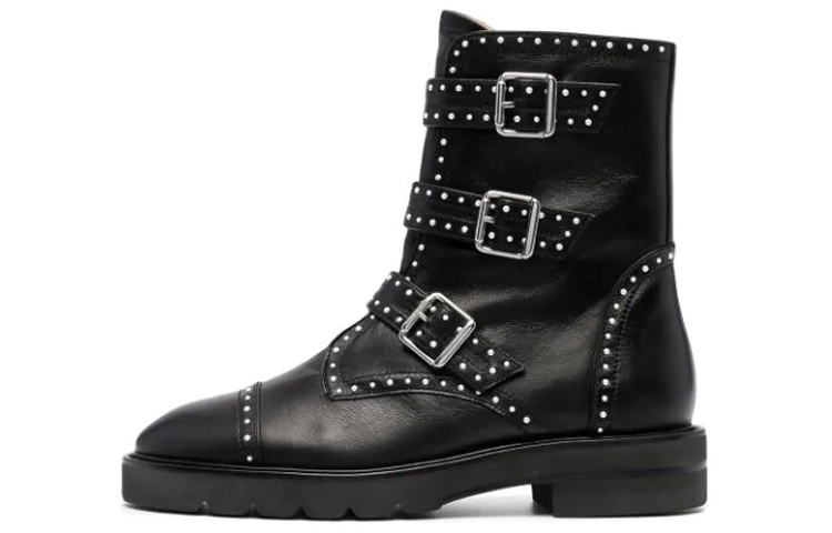 (Women) Stuart Weitzman Jesse 'Black Comfortable Versatile Casual Ankle Boot' JESSELIFTCHIBLK