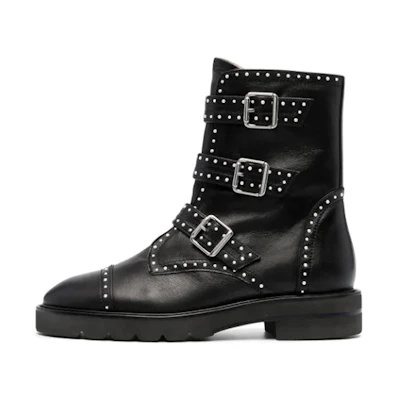 (W) Stuart Weitzman Jesse 'Black CMFTable Versatile Casual Ankle Boot'
