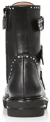 Stuart Weitzman Jesse 舒適萬用 簡約休閒綁帶短筒女款 黑色 Shop Stuart Weitzman Jesse 舒適萬用 簡約休閒綁帶短筒女款 黑色