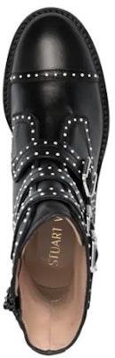 Stuart Weitzman Jesse 舒適萬用 簡約休閒綁帶短筒女款 黑色 Purchase Stuart Weitzman Jesse 舒適萬用 簡約休閒綁帶短筒女款 黑色