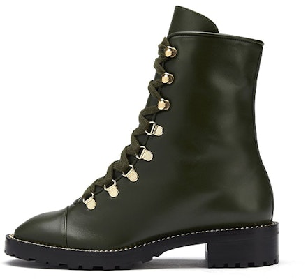(W) Stuart Weitzman KOLBIE 'Bootie Kulit Hijau Zaitun' SW1501060 Buy (W) Stuart Weitzman KOLBIE 'Bootie Kulit Hijau Zaitun' SW1501060