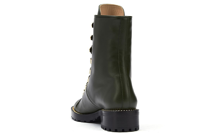 (W) Stuart Weitzman KOLBIE 'Olive Green Leather Bootie' 圖 5