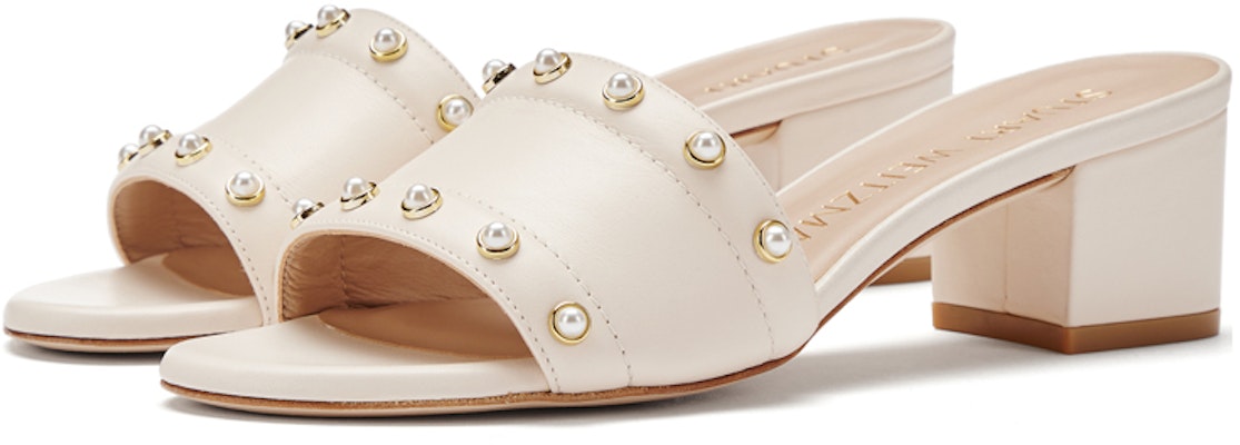 (W) Sandal Selipar Stuart Weitzman Kulit Hujung Terbuka 'Beige' SW2205001-BEI Purchase (W) Sandal Selipar Stuart Weitzman Kulit Hujung Terbuka 'Beige' SW2205001-BEI