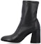Buy (W) Stuart Weitzman But Kulit Hujung Tajam 'Hitam' SF413SRL