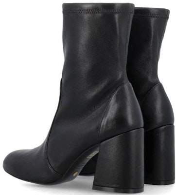 (Women) Stuart Weitzman Leather Pointed-Toe Ankle Boot 'Black' SF413SRL Shop (Women) Stuart Weitzman Leather Pointed-Toe Ankle Boot 'Black' SF413SRL