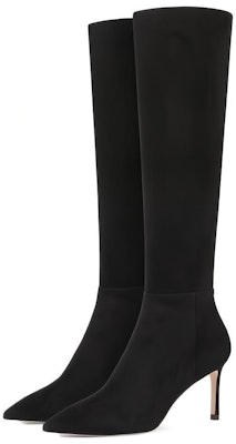 (Women) Stuart Weitzman Leather Pointed Toe Zip-Up Over-the-Knee Boots 'Black' SW3901007-BLK Order (Women) Stuart Weitzman Leather Pointed Toe Zip-Up Over-the-Knee Boots 'Black' SW3901007-BLK