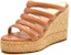 (Women) Stuart Weitzman Lilyana Espadrille 'Brown' LILYANAESPADRLWEDGBEIGE