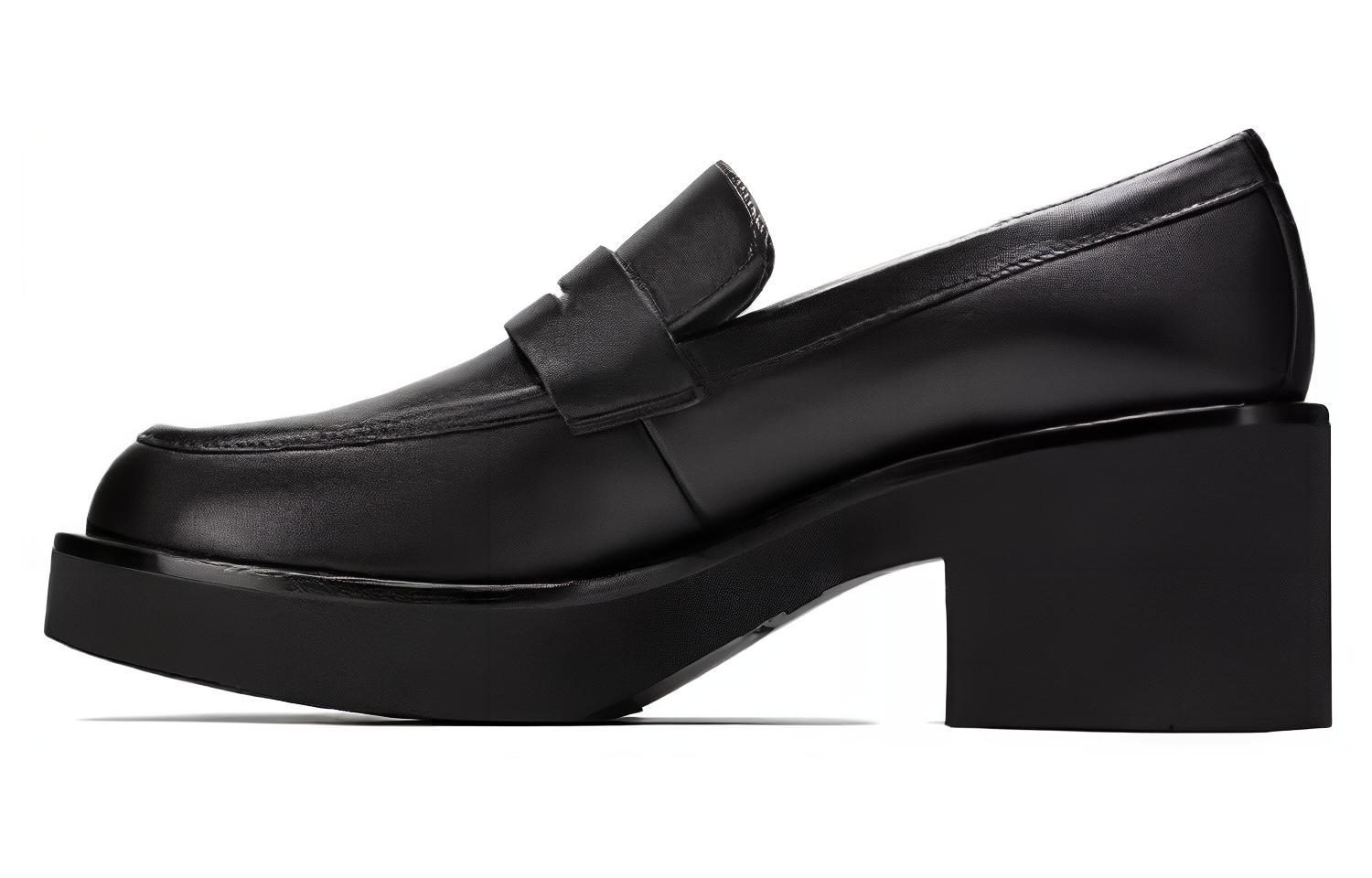 (W) Stuart Weitzman Loafer 'Black CMFT'