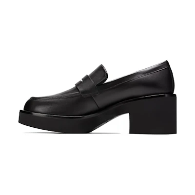 (W) Stuart Weitzman Loafer 'Black CMFT'