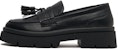 (W) Stuart Weitzman Loafer 'Hitam Keselesaan dan Fesyen' S6453BLK