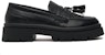 (W) Stuart Weitzman Loafer 'Hitam Keselesaan dan Fesyen' S6453BLK