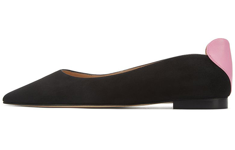 (W) Stuart Weitzman Lovestruck Flat 'Valentine's Day Black'