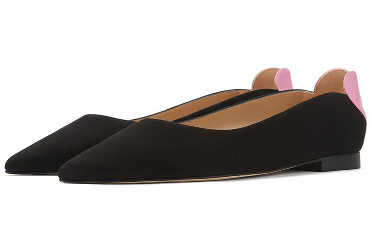 (W) Stuart Weitzman Lovestruck Flat 'Valentine's Day Black' 圖 2