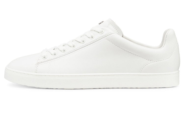 (Women) Stuart Weitzman Low-Top Leather Sneakers White S4609ACIWHT White