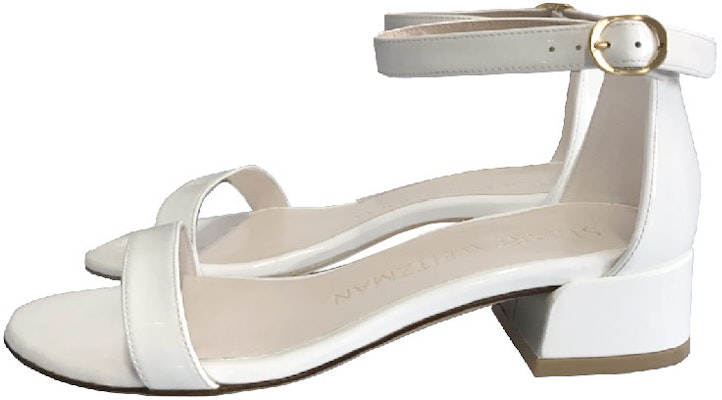 (W) 스튜어트 와이츠먼 로우힐 화이트 페이턴트 샌들 NUDISTJUNE-PATENT-WHITE Lookbook (W) 스튜어트 와이츠먼 로우힐 화이트 페이턴트 샌들 NUDISTJUNE-PATENT-WHITE