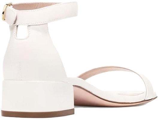 (Women) Stuart Weitzman Low Heel Patent Sandal 'White' NUDISTJUNE-PATENT-WHITE Purchase (Women) Stuart Weitzman Low Heel Patent Sandal 'White' NUDISTJUNE-PATENT-WHITE