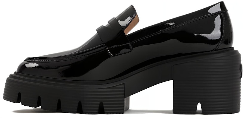 (Women) Stuart Weitzman Low Top Slip-On Platform 'Black Leather' SB814-BLK Buy (Women) Stuart Weitzman Low Top Slip-On Platform 'Black Leather' SB814-BLK