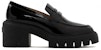 (W) Stuart Weitzman Low Top Slip-On Platform 'Kulit Hitam' SB814-BLK