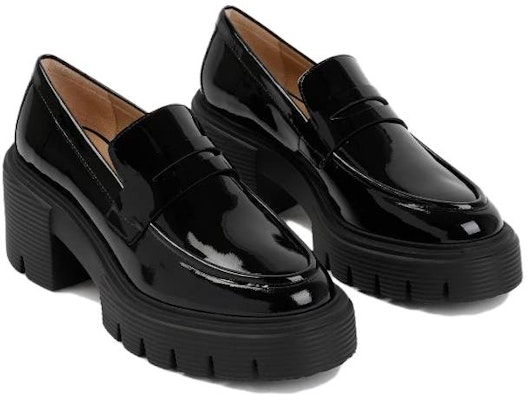 (Women) Stuart Weitzman Low Top Slip-On Platform 'Black Leather' SB814-BLK Lookbook (Women) Stuart Weitzman Low Top Slip-On Platform 'Black Leather' SB814-BLK