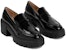 (W) Stuart Weitzman Low Top Slip-On Platform 'Kulit Hitam' SB814-BLK