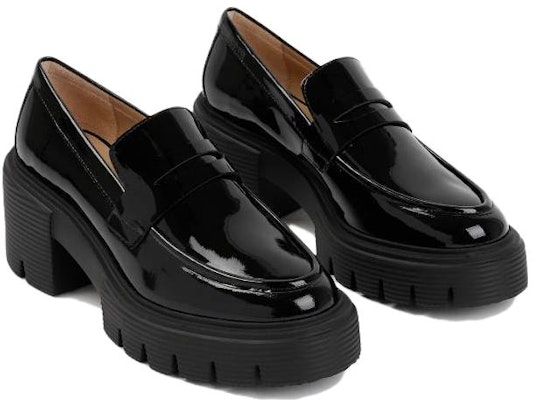 (W) Stuart Weitzman Zapatillas Plataforma Slip-On 'Cuero Negro' SB814-BLK Order (W) Stuart Weitzman Zapatillas Plataforma Slip-On 'Cuero Negro' SB814-BLK