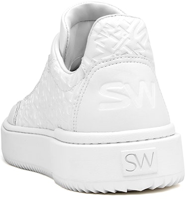 (W) 스튜어트 와이츠먼 로우탑 스니커즈 '화이트 패션' SW1706012-WHI Shop (W) 스튜어트 와이츠먼 로우탑 스니커즈 '화이트 패션' SW1706012-WHI