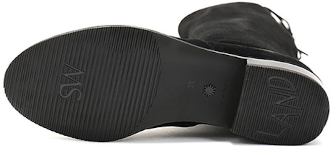 (W) 스튜어트 와이츠먼 로우랜드 블랙 스웨이드 오버니 부츠 LOWLANDSUSSUEDESTRBLACK Details for (W) 스튜어트 와이츠먼 로우랜드 블랙 스웨이드 오버니 부츠 LOWLANDSUSSUEDESTRBLACK