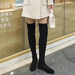 (W) 스튜어트 와이츠먼 로우랜드 블랙 스웨이드 오버니 부츠 LOWLANDSUSSUEDESTRBLACK Cheap (W) 스튜어트 와이츠먼 로우랜드 블랙 스웨이드 오버니 부츠 LOWLANDSUSSUEDESTRBLACK